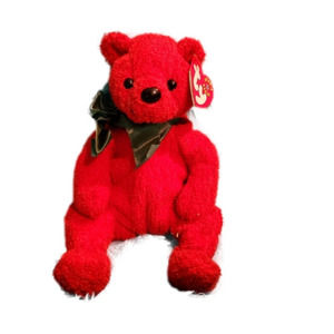 𝅺TY Beanie Baby: Mistletoe the Bear ***Retired***